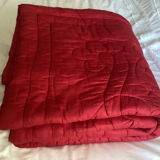 Wool inner butt bedspread