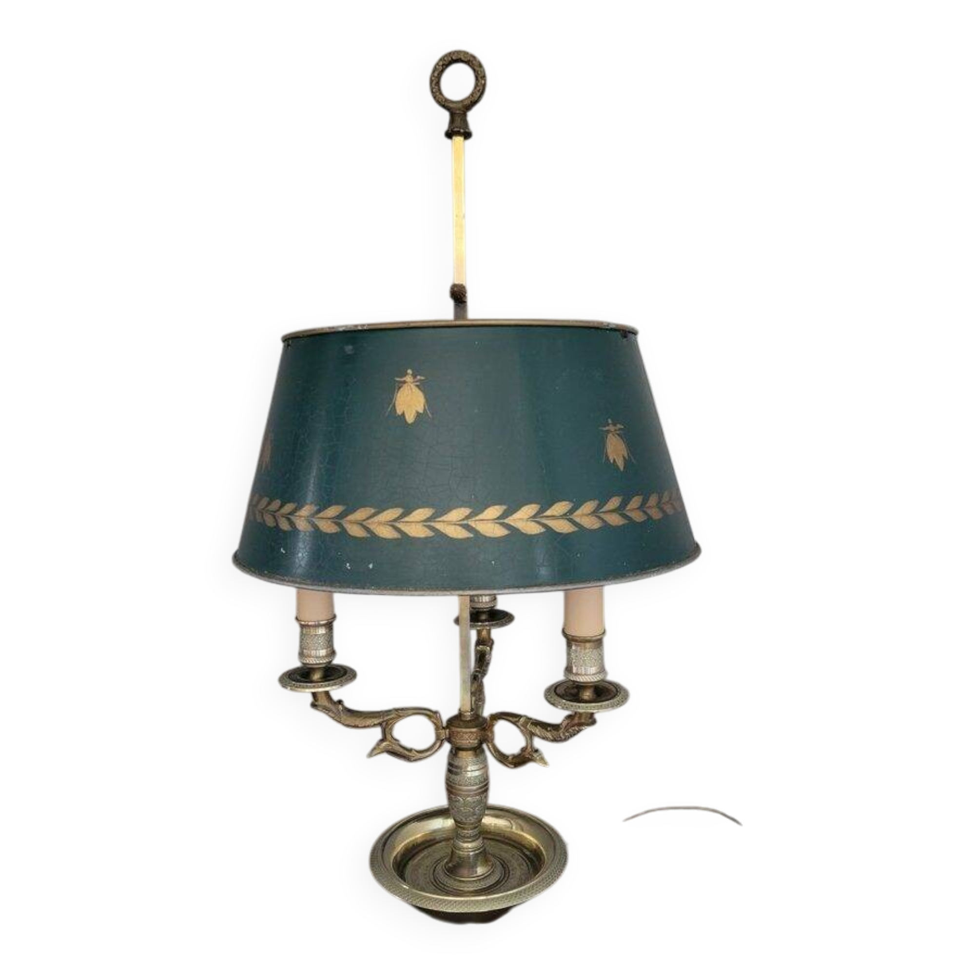 Bee hot water bottle lamp