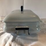 Blue vegetable in iron Earth