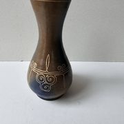 Brittany ceramic vase - Signed Roscoff Height 18cm