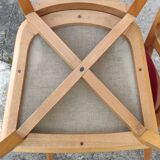 Series of 4 art deco chairs