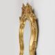 Mid-Century Baroque Style Gilded Mirror, France, 1950s