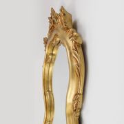 Mid-Century Baroque Style Gilded Mirror, France, 1950s