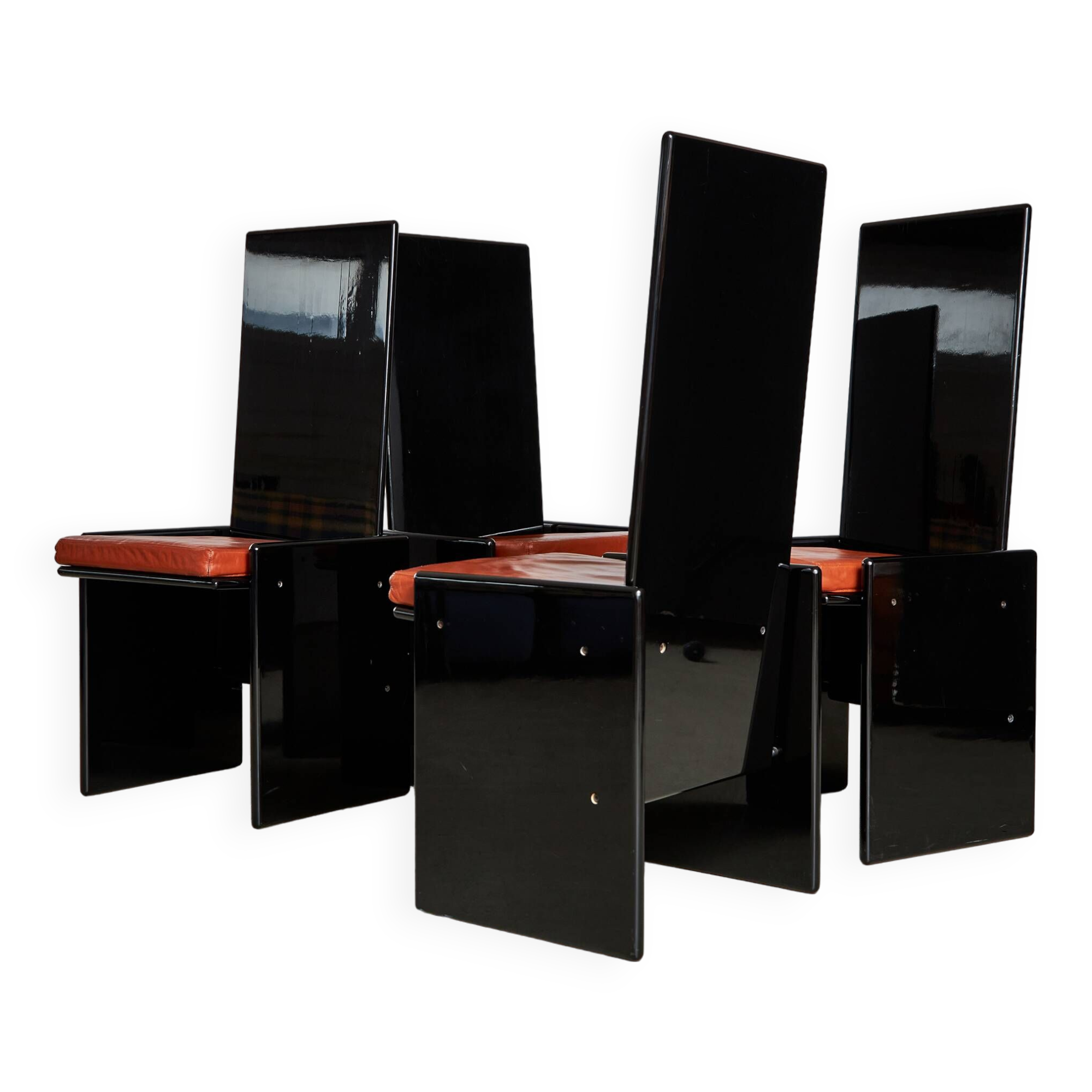 Kazuki Chairs by Kazuhide Takahama for Gavina, 1969, Set of 4