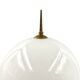 Mid-Century tripod brass table lamp, Lumi Italy 1950s