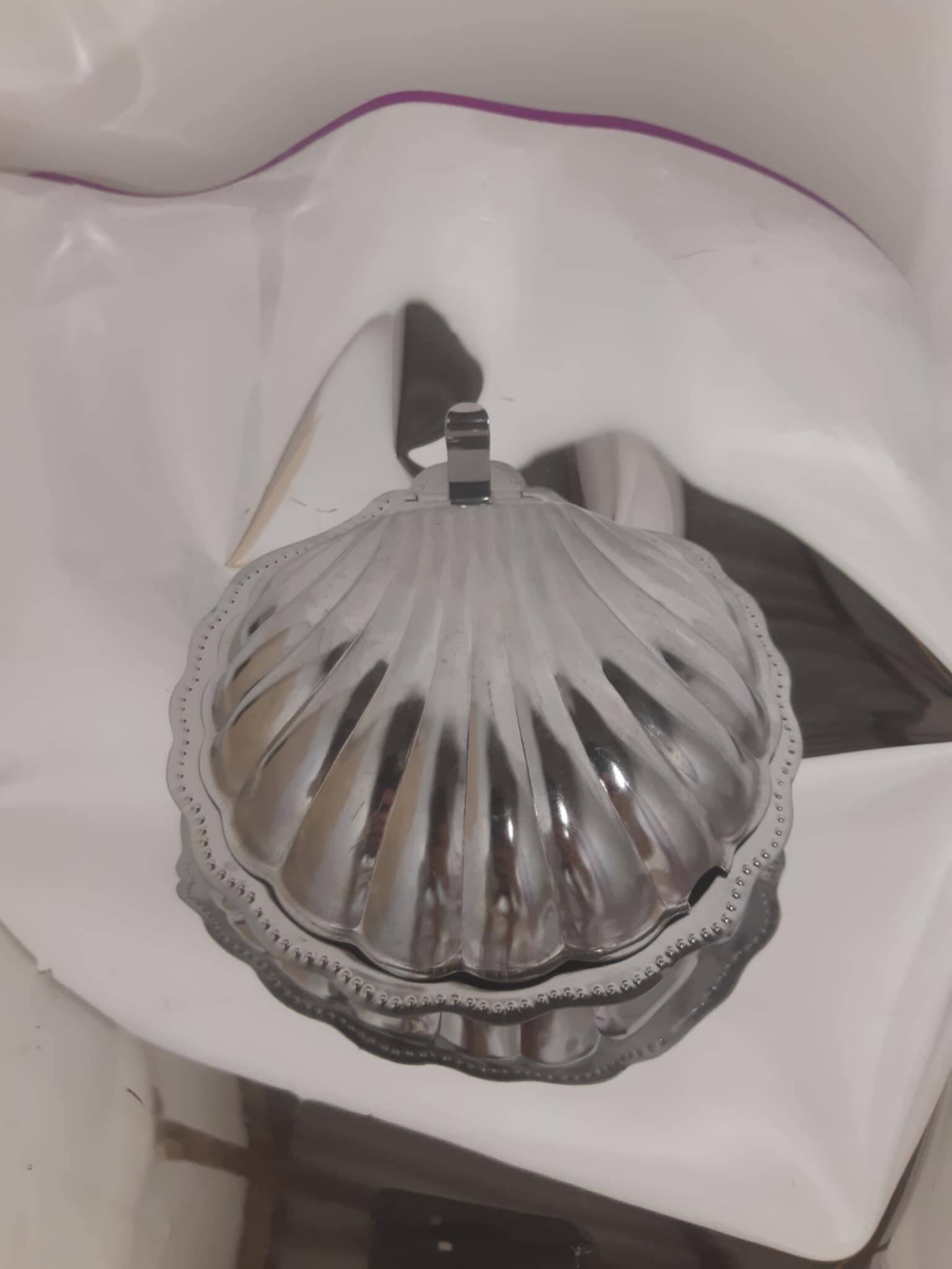 Shell butter dish 60s