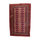 Vintage carpet Uzbek Bukhara handmade 100cm x 152cm 1960s, 1C726