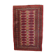 Vintage carpet Uzbek Bukhara handmade 100cm x 152cm 1960s, 1C726