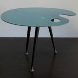 Palette-shaped side table, Lucien de Roeck, 1950s