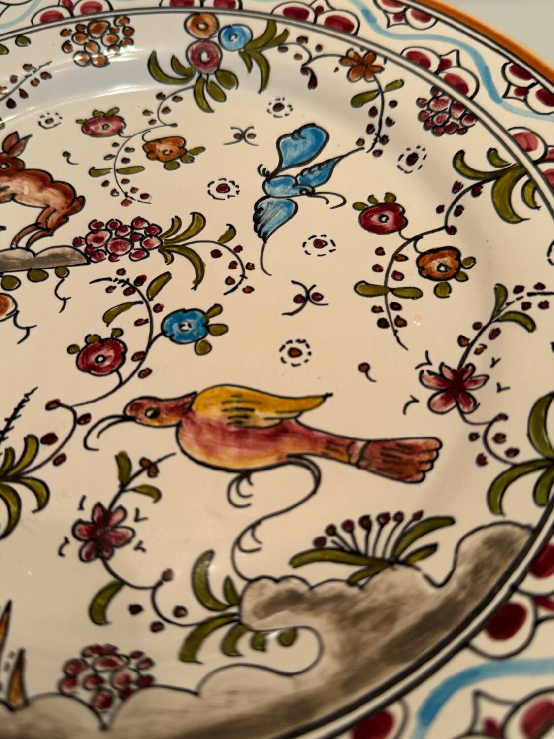 Decorative plate from the 60s