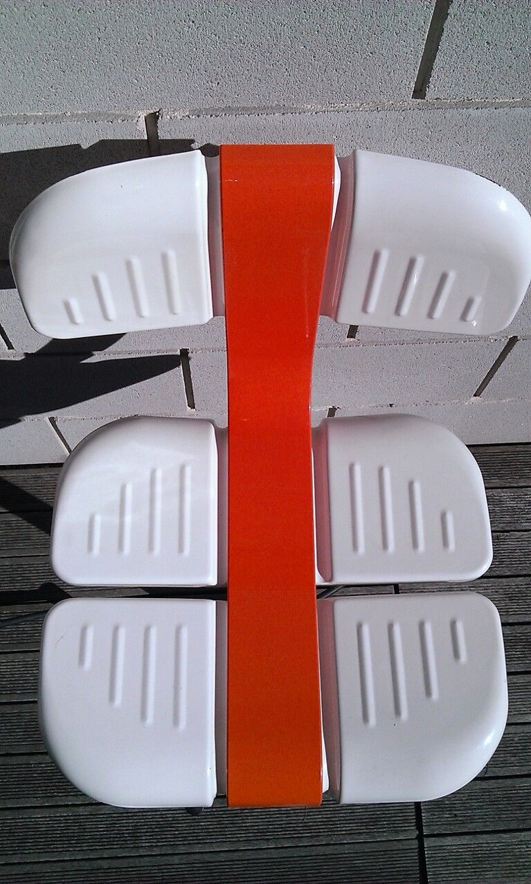 Pair of chairs high metal Mirima