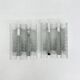 Mid-century design Doria Leuchten wall lamps sconce, 1970s