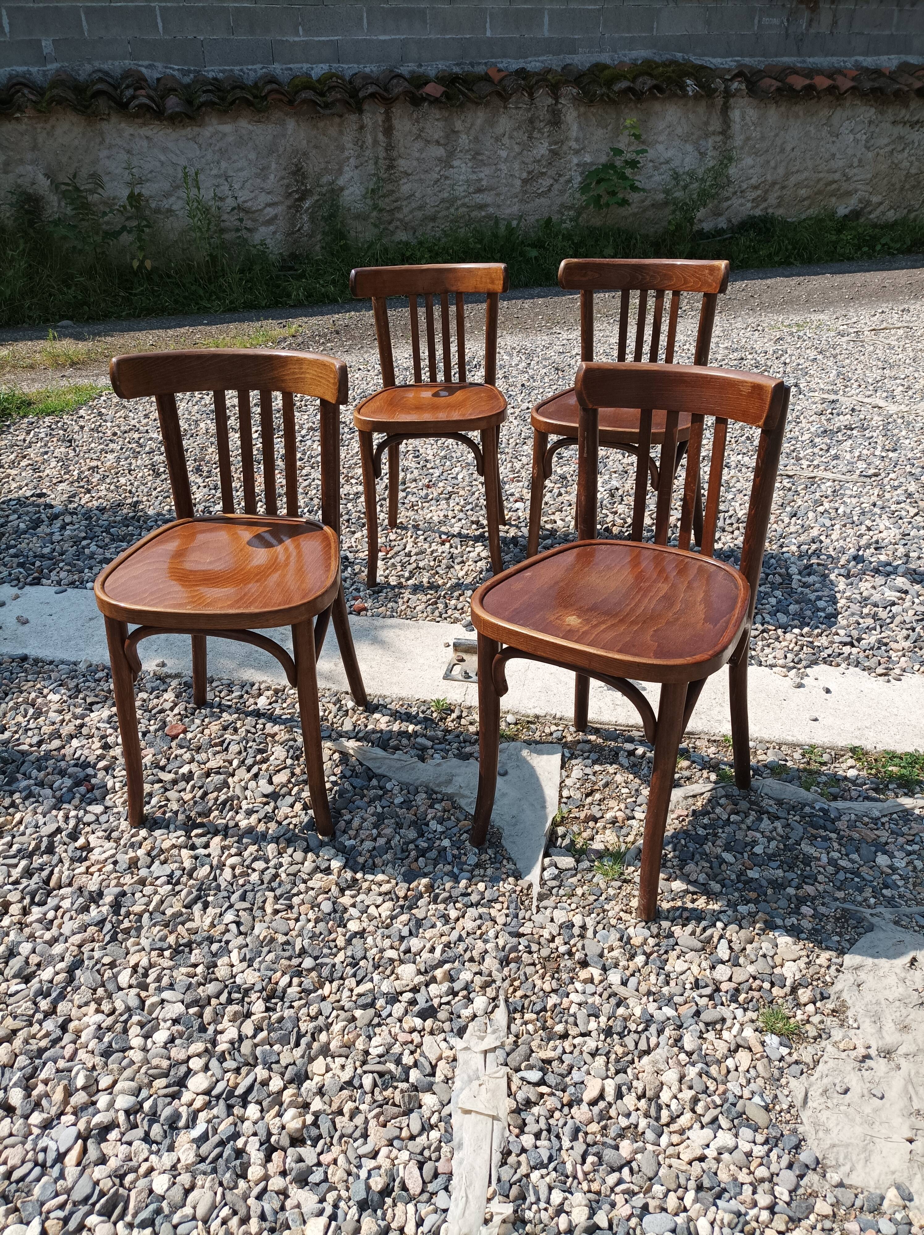 4 bistro chairs