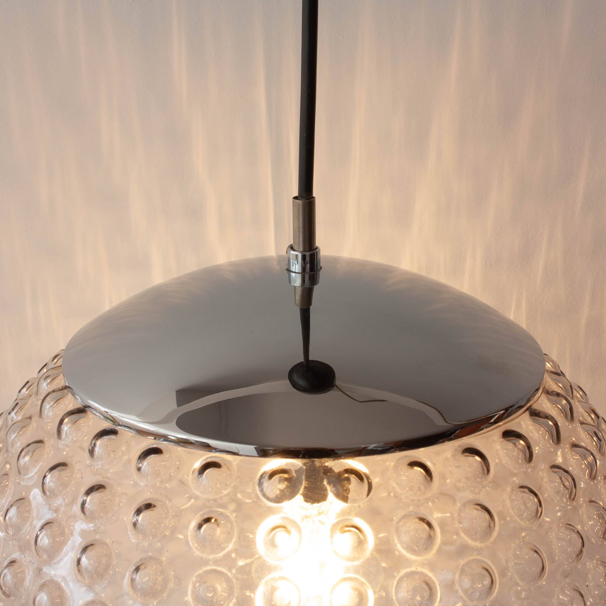 Large Model P117 Pendant Lamp by Rolf Krüger for Staff, 1970s