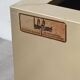 Brass planter by Hobby Flowers Barcelona 1990s