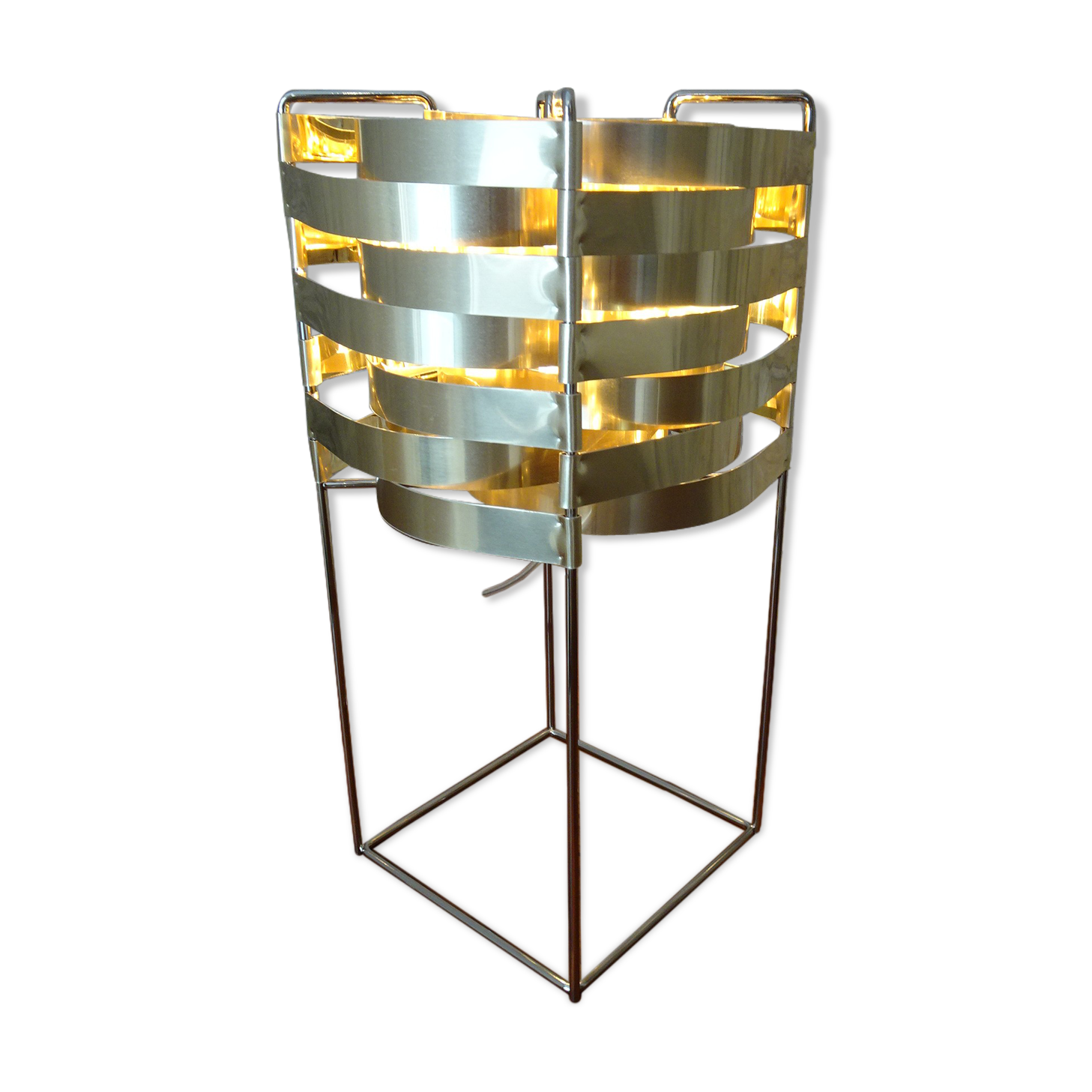 Lampe modèle "Ganymede" 32cm par Max Sauze, réédition de 2017