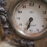 German Art Deco desk clock by Colossal 1930 1940
