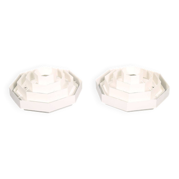 Lot de 2 : Plafonnier Spectral SPOP3 Octaform, applique murale, style moderne du milieu du siècle
