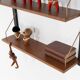 Oak modular shelving unit, Danish design, 1960s, made in Denmark