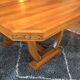 Table art déco années 30 en bois