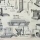 Old engraving 1898, Old balance, seesaw • Lithograph, original illustration