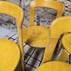 Lot of vintage bruno rey 1970" chairs