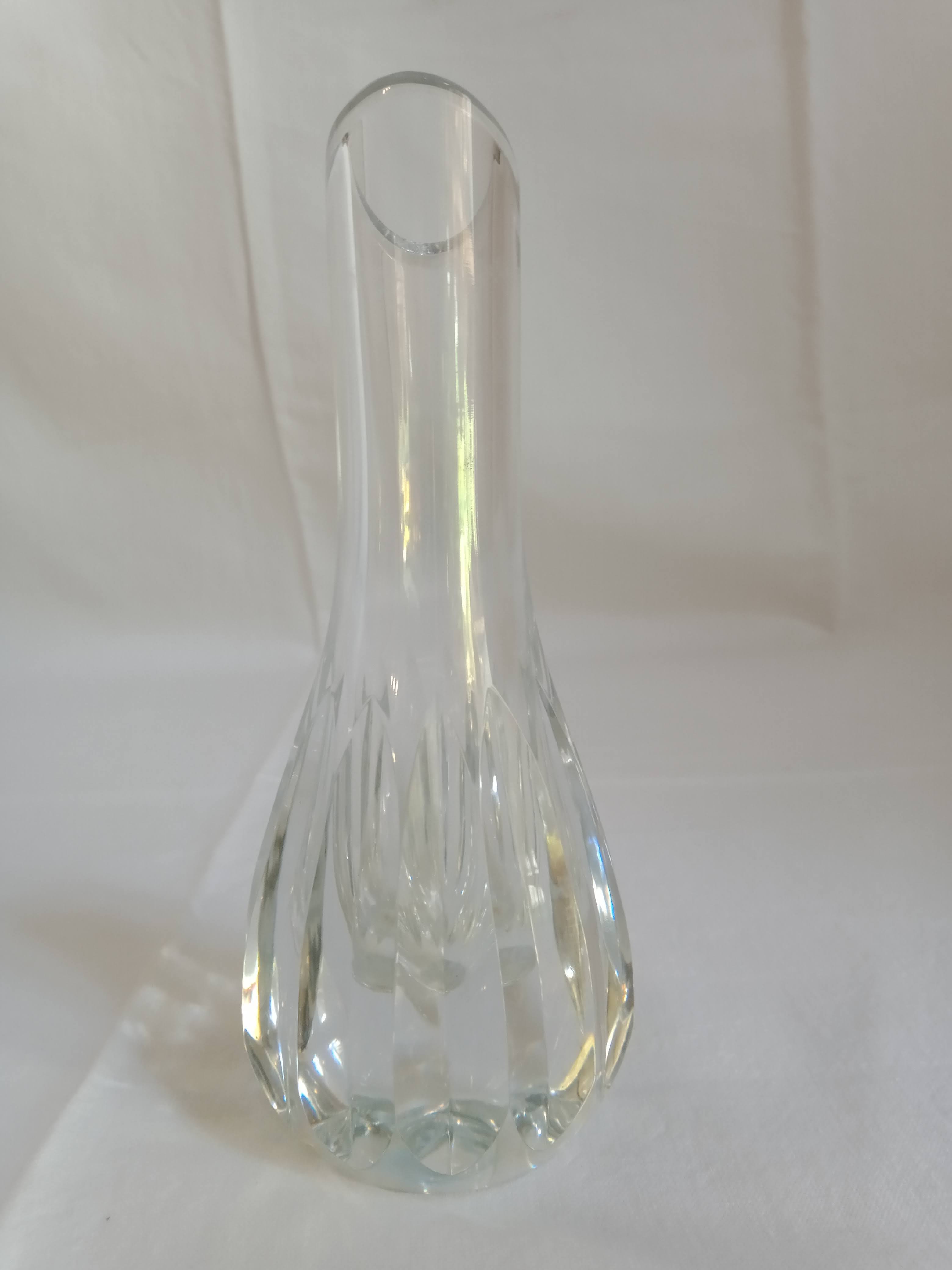 Baccarat crystal vase