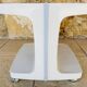 Table d'appoint Vintage sur roulettes avec rangement, édition Flair 1970s
