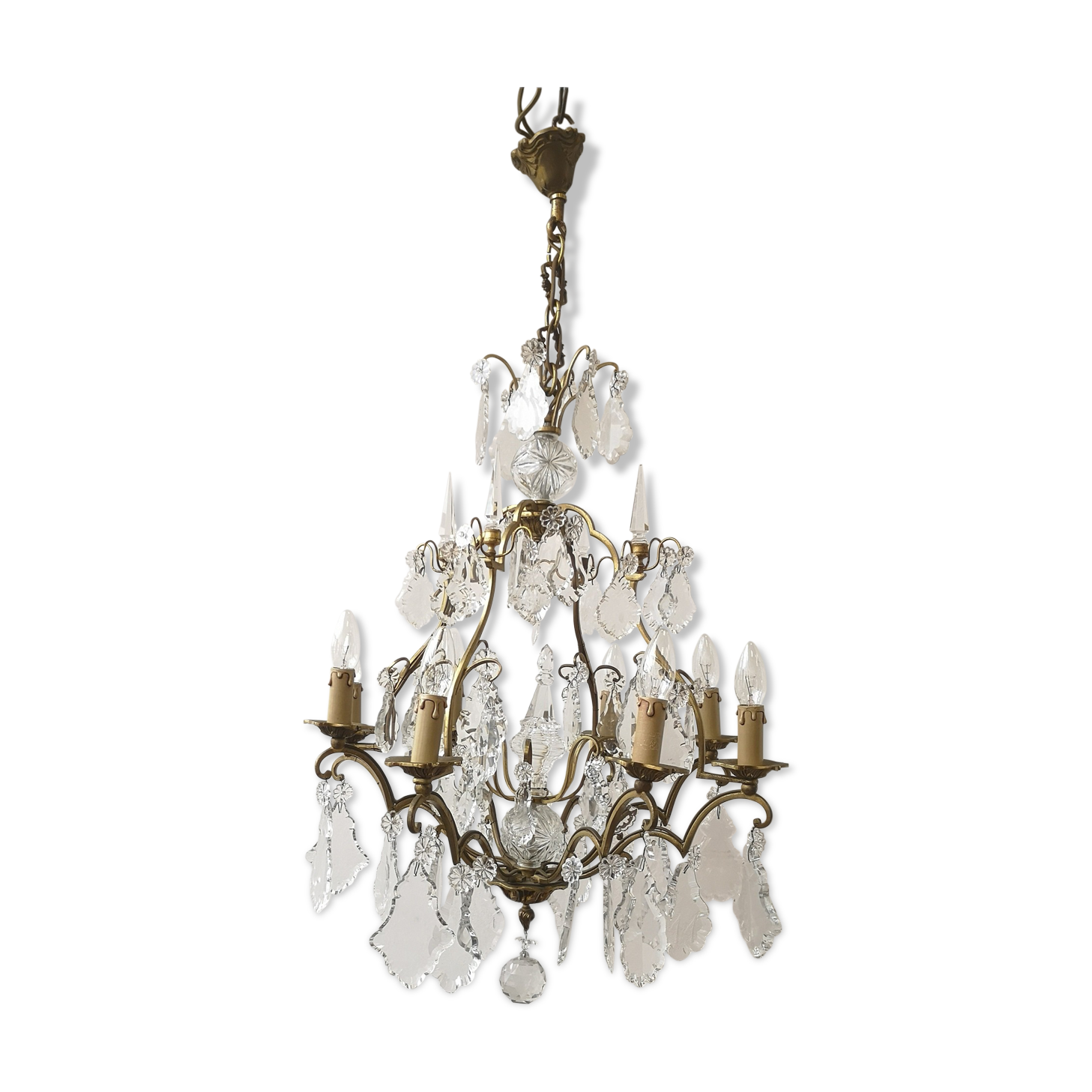 Lustre baccarat stamp cage 8 fires