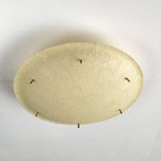 Mid-century minimalist fiberglass ceiling light, 1960s