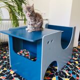 High chair or table with children's chair