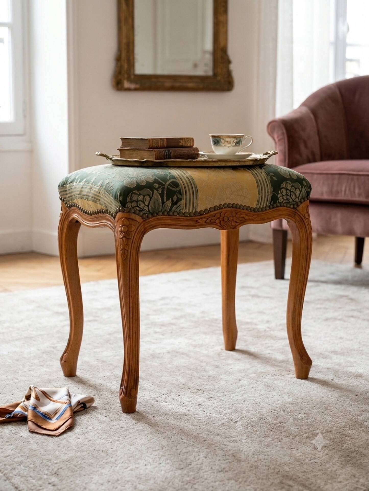 Small footstool