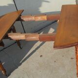 Table Walnut expandable foot umbrella