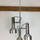 3-spot airy hanging 70s chrome metal