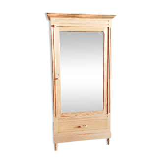 Old glazed wardrobe