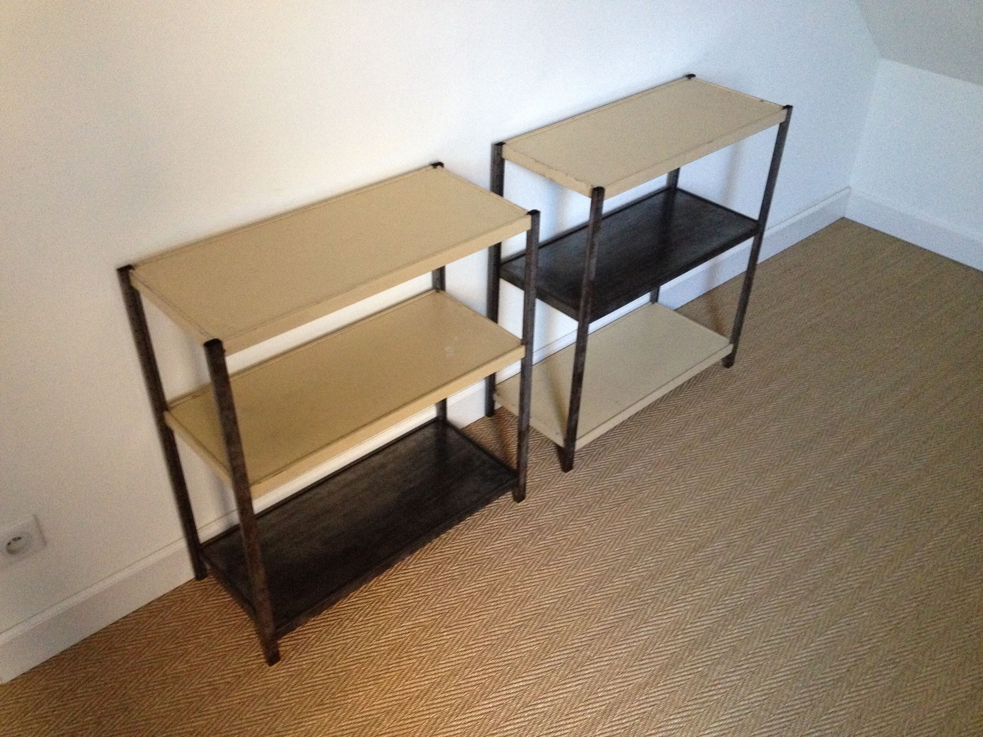 Pair of shelves