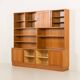 Danish mid century modular bookcase in teak by Poul Hundevad , Denmark