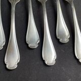 6 christofle pompadour table forks