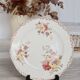 Vintage polychrome ironstone plate Bisto England - Anson model