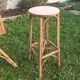 Bar en rotin vintage