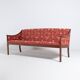 3-seater sofa Ole Wanscher by P. Jeppesen