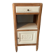 Art Deco bedside, grey marble