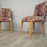 Lot de 2 chaises vintage