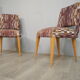 Lot of 2 vintage chairs
