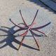 Vintage round coffee table