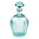 Beryl decanter, mid-century modern, turquoise glass, Moser, Czechoslovakia, 1960s