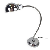 Chrome Table Lamp with Flexible Shade, 1950s