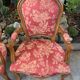 Pair of pink armchairs