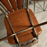 4 vintage Tubmenager petal chairs