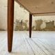 Scandinavian "boomerang" two-sided teak desk Midtjydsk Mobelfabrilk